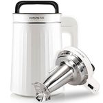 Joyoung Automatic Soy Milk Maker DJ13U-G91 With Warming Function,Stainless Steel,900-1300 ML,Nut Milk Making