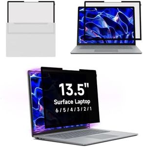 BROPGOD Laptop Privacy Screen Surface Laptop 6/5/4/3/2/1-13.5 Inch, Removable Computer Screen Anti-Spy Anti Glare Filter Shield for Microsoft Surface laptop 13.5in