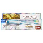 White Glo Premium Coffee & Tea Drinkers Formula Intense Extra Whitening Toothpaste & Toothbrush-100ML New