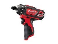 Milwaukee 4933441910 M12 BD-0 12 V Screwdriver Without Battery, Multi-Colour