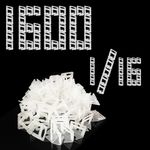 TR TOOLROCK Tile Leveling System Clips 1/16 Inch, 1600 Piece Tile Leveling Spacer Clips, Tile Leveling System for Professional Ceramic Tile Installation