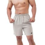 ReDesign Apparels Men's Hybrid Shorts (Nsshorts_Tech Beige_S)