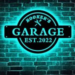 Custom Neon Garage Sign, Personalized Garage Sign, Custom Garage Name Sign, Garage Light Up Sign, Garage Led Sign, Garage Neon Sign Custom