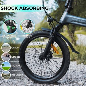 ADO Air 20S Folding Electric Bike – Lightweight, Compact E-Bike