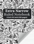 Extra Narrow Ruled Notebook: Extra Ultra Narrow Lined Notepad To make Writing Easier For Anyone With Tiny Writing | Large Journal / lines spacing /small Handwriting | (120 pages)