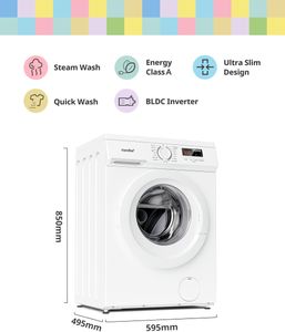 COMFEE 9kg Washing Machine – Freestanding Front Load