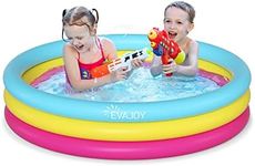 Inflatable Kiddie Pool, Evajoy 58''