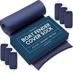 Byllstore Boat Fender Cover Sock | Cut to Fit | Diameter: 10″ - 12″ | Length: 200″ | Approx. 6 Boat Fender Covers