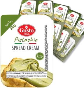 Pistachio Cream Cups, 16 Cups, (4 packs x 4 cups x 20g) Sweet Pistachio Spread, Gluten-Free, Convenient Mini Cups, Authentic Italian Product, 20 g Each