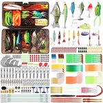 TRUSCEND Widely Used Fishing Bait Rigs Worth Ever Penny, Selected Fishing Lures & Tackle Kit for Starter Freshwater Fishing, Economic/Giftable/Premium Fishing Gear Set Available, Perfect Fishing Gifts