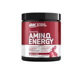 Optimum Nutrition Amino Energy Pre Workout Powder, Energy Drink with Amino Acids, BCAA, L-Glutamine and L-Leucine, Food Supplement with Vitamin C and Caffeine, Fruit Fusion Flavour, 30 Servings, 270 g