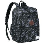 VASCHY Travel Backpack,Bookbag Schoolbag Casual Daypack for High School/College/Adults/Men/Work Black Camo