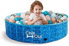 ALL FOR PAWS Chill Out Splash and Fun Dog Pool, Medium, 9.5507 kg