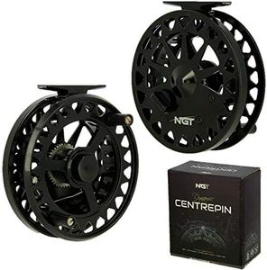 NGT Fishing Centrepin Reel 2bb 4.25 Lightweight Aluminium River Coarse Fishing