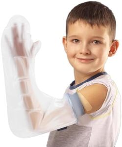 Waterproof Full Arm Cast Covers for Shower Kids - Available in 3 Sizes|Reusable Child Long Arm Cast Sleeve Bag Covers- Watertight Protection forWounded Elbow Wrist Hand Finger Forearm (Size:M)