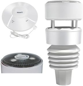 ECOWITT Wittboy Weather Stations With Outdoor Sensor Wireless, 7 In 1 Weather Station Array with 3 in 1 Wi-Fi Hub Gateway GW2000 Gateway, Weather Forecast Assistant for Home Garden Farm 868MHZ