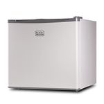 BLACK+DECKER 1.2 Cu. Ft. Compact Upright Freezer, Mini Deep Freeze with Full-Width Wire Shelf