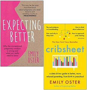 Emily Oster Collection 2 Books Set (Expecting Better, Cribsheet)