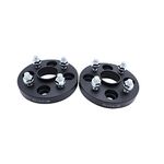 2 pcs 20mm Thickness 4x100 PCD Hub Centric Wheel Spacers M12x1.5 54.1mm Adaptors Suitable for Mazda MX5 Mk1 or Mk2