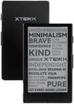 XTEINK X4 E-Book Reader, 4.3" Portable Pocket E-Ink eReader with Physical Page-Turn Buttons, Ultra-Thin 0.23 inch&2.72 oz, Magnetic-Ready Design, Distraction-Free Reading, 16GB Storage, Space Black