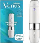 Gillette Venus Mini Facial Hair Remover for Women Face, Portable Electric Shaver, Face Shaver, Electric Razor, Face Hair Removal for Women, Dermaplaning Tool, Face Razors for Women, Trimmer for Women