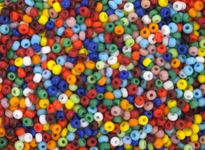 Czech Glass Seed Beads 10/0 (2.3mm diameter) Opaque Assorted Colors DIY Jewelry Making beads - 500g Bulk Bag by Preciosa (Jablonex)