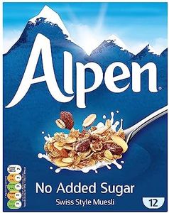 Alpen Muesli Cereal, No Sugar Added, 14 Ounce (Pack of 2)