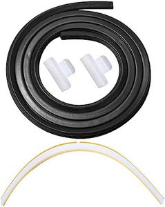 Dishwasher Door Seal Compatible with Frigidaire Gallery Kenmore Sears Electrolux, 154827601 Dishwasher Door Seal, 809006501 Bottom Door Gasket,154701001 Splash Shield