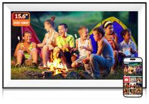 Hesmor 15.6 Inch Digital Photo Frame WiFi, Frameo App Sharing, 1920x1080 FHD IPS Touchscreen, 32GB, Auto Rotate Photo Frame