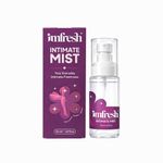 imfresh Intimate Mist | Daily Freshness & Post-Shave Care for Intimate Areas | pH-Balanced with Lactic Acid & Niacinamide | Soothes, Hydrates & Protects | Luxury Vanilla Scent | Alcohol Free | 50ml