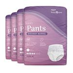 Amazon Basic Care Lady Pants Discreet Medium - 28 Count (4 Packs of 7), White