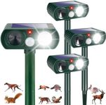 Solar Animal Repellent,4 Pack Ultra