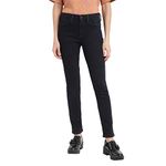 Levi's Women's Skinny Jeans (A2556-0001_Black_27)