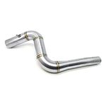 Aow Attractive Offer World Stainless Steel Exhaust Middle Muffler Bend Pipe for Bajaj Dominar 400/ Bajaj Pulsar RS200, Bend Pipe T-12 (Pack of 1)