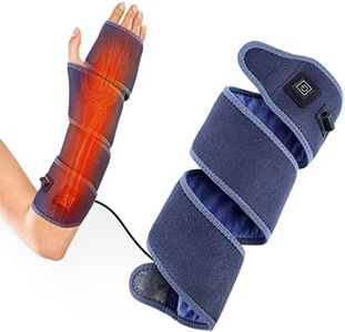 ARWIC Envoltura de Almohadilla térmica Extra Larga para aliviar el Dolor, Almohadilla térmica eléctrica para muñeca, Brazo, Tobillo, Codo y Pierna, Almohadilla de Manga con 3 configuraciones(39 x 3)