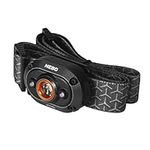 NEBO NB7003 MYCRO Headlamp, Fully Rechargeable, Hands Free, Powerful 400 Lumen Torch, 6 Light Modes, Water and Impact Resistant, Green,red