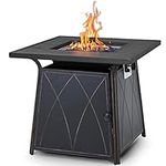 Sophia & William Gas Fire Pit Table