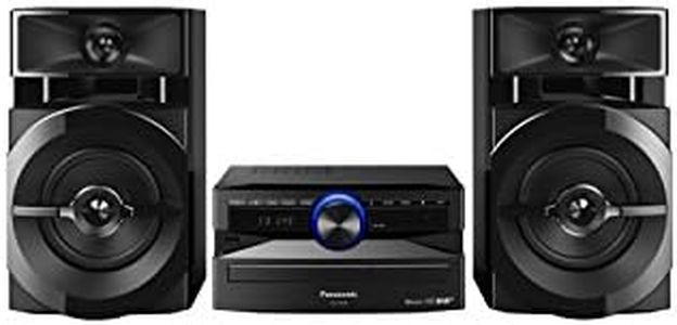 Panasonic SC-UX104EG-K - Musica CD micro (Bluetooth, sintonizzatore (DAB+/FM), USB, AUX-IN, DJ Jukebox, 300 Watt RMS), colore: Nero