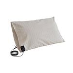 LOSUVERO Grounding Pillowcase,Queen Size Conductive Earthed Connected Pillow case,Improves Sleep, Energy,Comfortable Cotton Sliver Fiber,Bedding (White)