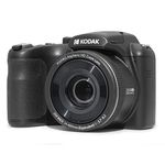 KODAK Pixpro Astro Zoom AZ255 - 16 MP Digital Bridge Camera, 25x Optical Zoom, 1080p HD Video, 24 mm Wide-angle Lens, Optical Stabiliser, 3" LCD Screen - Black