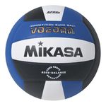 Mikasa Micro Cell Volleyball, Royal/Black/White