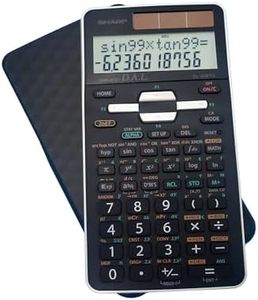Sharp EL-506TSBBW Engineering/Scientific Calculator, Black