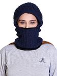 Gajraj Woolen Monkey Cap (Navy)