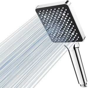 Magichome High Pressure Shower Head with 6 Spray Modes, Power Handheld Shower Head for Low Water Pressure, Easy Installation & Chrome Finish