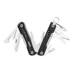 NexTool Multi-Tool, Mini Sailor Black Multitool 11 in 1, Multitools Camping Accessories for DIY, Fishing, Birthday/Christmas Gifts for Dad
