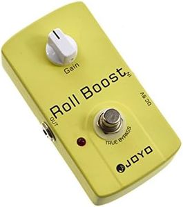 JOYO JF-38 Roll Boost Guitar Signal Booster Pedal - Clean and Overdriven