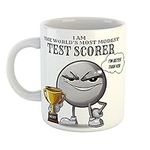 I am The World's Most Modest Test Scorer Smug Mug Sarcastic, 11 oz Ceramic Mug