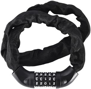 Pro-Bike Tool Bike Locks - 35.4-Inch - Heavy Duty Anti Theft Bicycle Lock - 5-Digit Code Keyless Combination - Weatherproof & Friction Proof - Universal Fit for Road, Mountain, Electric & BMX Bikes