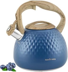 Tea Kettle,2.5 Quart Stovetop Tea Kettles Loud Whistle,Food Grade Stainless Steel Water kettles for Stove Top with Anti-hot Ergonomic Handle,Suitable for All Heat Sources