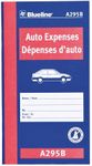 Blueline Auto Expenses Log Book, 32